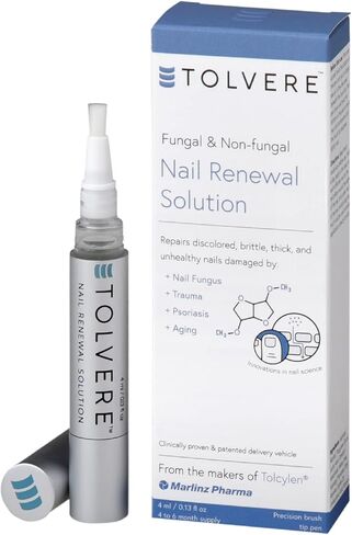 Tolvere Nail Renewal Solution, From the Makers of Tolcylen, Rapidly Improve Appearance of Discolored, Brittle, and Cracked Nails in Saudi Arabia