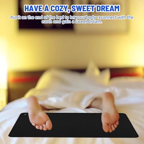 WAUZOBLE Grounding Pad, Grounding Sleep Pad, Grounding Foot Pad, Reconnecting The Earth, Restoring Energy, Relieving Pain, Improving Sleep, and Working Better in Kuwait