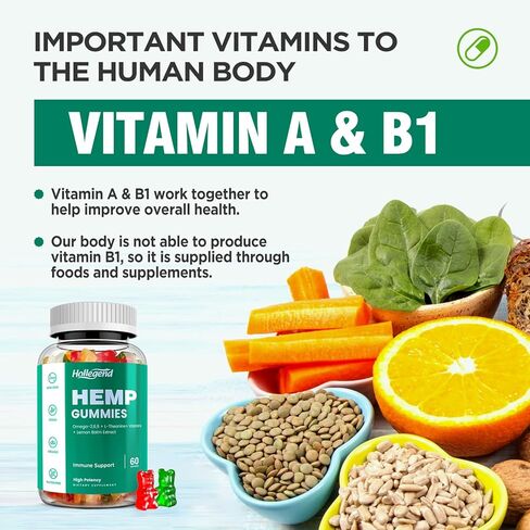 علكات النوم من القنب مع بلسم الليمون، إل-ثيانين، أوميجا 3 وفيتامينات، تعزيز نظام المناعة، نباتي، بكتين، غير معدل وراثيًا، نكهة الفواكه المختلطة، 60 قطعة in Kuwait