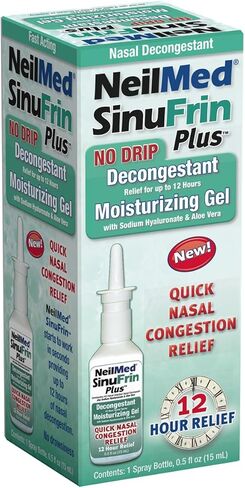 Neilmed Sinufrin Plus Decongestant Moisturizing Gel, .5 Fluid Ounce(Packaging May Vary) in Saudi Arabia