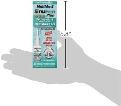 Neilmed Sinufrin Plus Decongestant Moisturizing Gel, .5 Fluid Ounce(Packaging May Vary) in Saudi Arabia