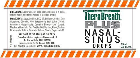 قطرات الأنف والجيوب الأنفية بلس من ثيرا بريث، زجاجة 14 جم (عبوة من 3 قطع) in Kuwait