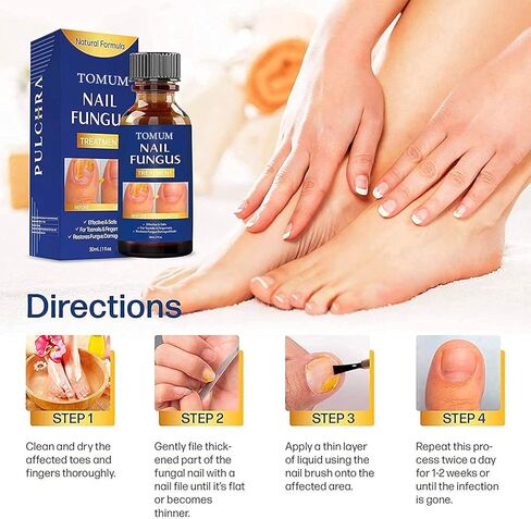 Nail Fungus Treatment for Toenail, Extra Strength Effective Fingernail and Toenail Fungus Killer,Nail Repair Solution, Restoring Healthy Nails in Kuwait