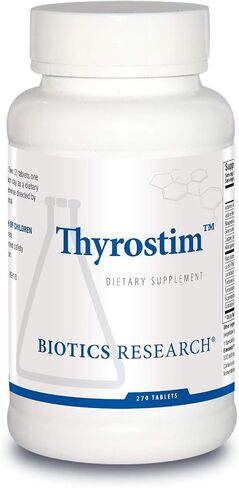 BIOTICS Research Thyrostim™ – دعم الغدد الصماء، توازن هرمونات الغدة الدرقية، T3، T4. دعم الغدة الدرقية، وتعزيز عملية التمثيل الغذائي، والمساعدة في عملية الهضم. يدعم الجهاز العصبي 90 قرص in Kuwait