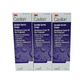 3M Cavilon Durable Barrier Cream - Fragrance Free - 3.25 ounces (92g) Tube - Pack of 3 in Kuwait