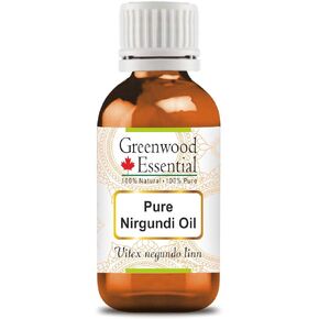 Pure Nirgundi Oil (Vitex negundo Linn) 100% Natural Therapeutic Grade (Pack of Five) 100ml X 5(16.9 oz)