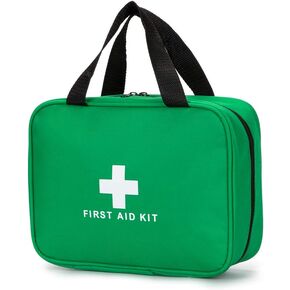Red First Aid Bag Empty Travel Rescue Pouch First Responder Storage Compact Survival Medicine Bag for Car Home Office Kitchen Sport Outdoors in Kuwait
