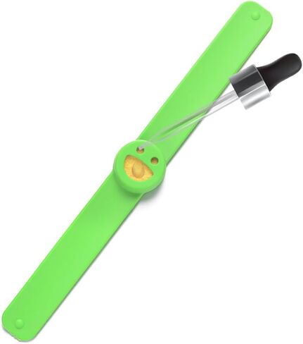 Kids Essential Oil Diffuser Bracelets Kit,4-pack Eco-friendly Silicone Wristbands,with 20 Felt Refill Pads,Aromatherapy Slap Bracelets for Girls Boys Women in Saudi Arabia