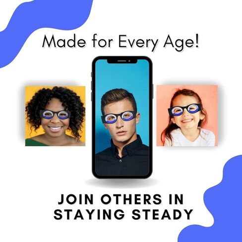 نظارات واقية من دوار الحركة من ستيدي سكوبس، نظارات ممتازة للسيارة خفيفة الوزن للغاية، تستخدم لجميع الاعمار، نظارات دوار الحركة، حماية جديدة للعدسة، لاغراض السفر، نظارات تخفيف الغثيان in Kuwait