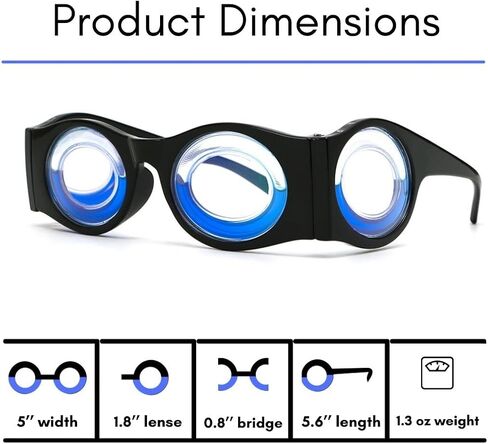 نظارات واقية من دوار الحركة من ستيدي سكوبس، نظارات ممتازة للسيارة خفيفة الوزن للغاية، تستخدم لجميع الاعمار، نظارات دوار الحركة، حماية جديدة للعدسة، لاغراض السفر، نظارات تخفيف الغثيان in Kuwait