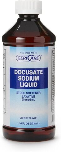 MCK Brand 41162700 Stool Softener Mckesson Brand Liquid 16 oz (473 Ml) 57896040316 صندوق من 1 in Kuwait