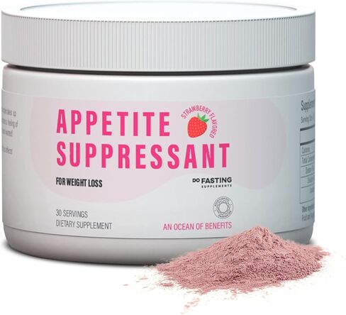 دوفاستينج - مكمل الألياف، مسحوق السليلوز الغذائي ومكمل ألياف الجلوكومانان لجذر الكونجاك للصيام المتقطع، نباتي وخالي من الغلوتين، نكهة الفراولة، 4.97 أونصة، 30 وجبة in Kuwait