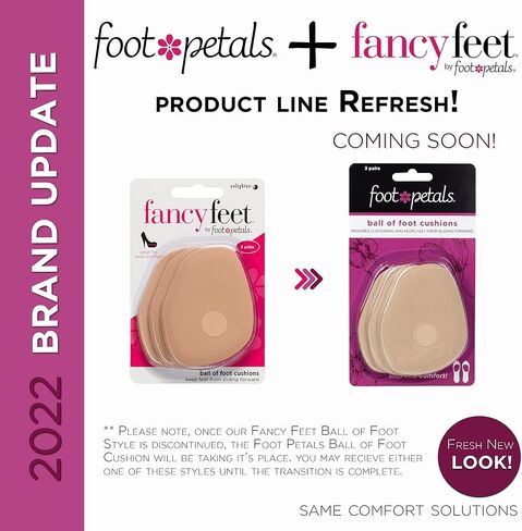 Foot Petals Women's Rounded 1 Pair, Black, One Size in Saudi Arabia
