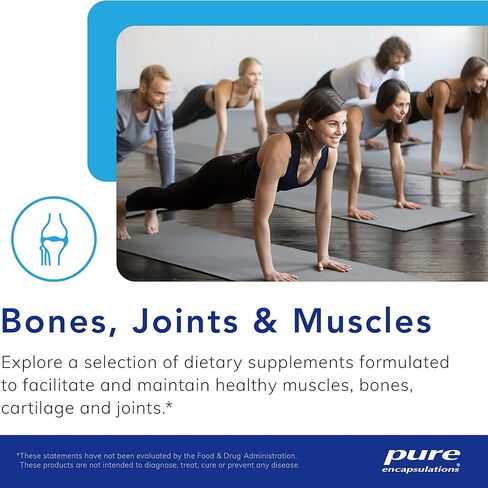 Pure Encapsulations Glucosamine HCl Chondroitin | Hypoallergenic Dual|Strength Support for Healthy Joint Motility and Function | 120 Capsules in Saudi Arabia