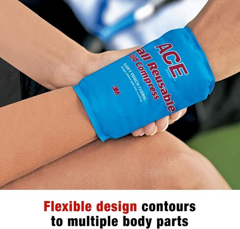 ACE Brand Reusable Cold Compress, Small, Blue, 1/Pack in Saudi Arabia