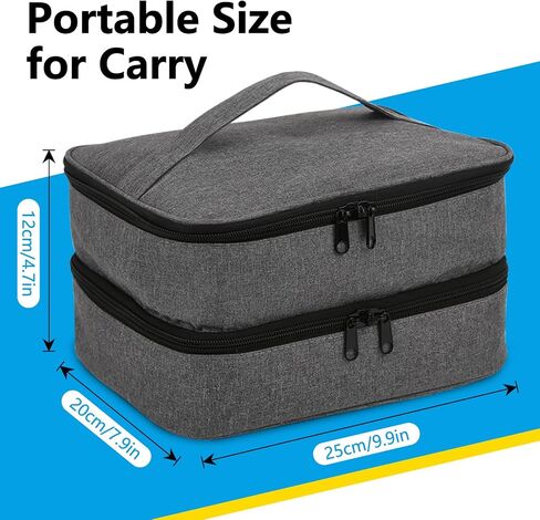 Cheungren Medicine Storage Bag, Travel Pill Bottle Organizer Bag Home First Aid Box for Emergency Medication, Vitamins or Medical Kits (Bag Only) in Saudi Arabia