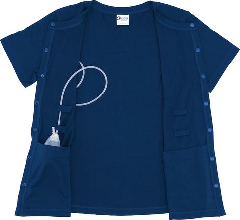 قميص RENOVA MEDICAL WEAR لاستئصال الثدي مع جيوب تصريف in Kuwait