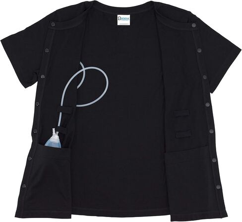 قميص RENOVA MEDICAL WEAR لاستئصال الثدي مع جيوب تصريف in Kuwait