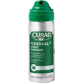 ضمادة رش Curad Flex Seal، حماية فورية للجروح والخدوش، 40 مل in Kuwait
