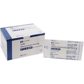 Telfa Adhesive Island Dressings, 2x3.75 Sterile Latex Free Tape & Drsg in 1, 50 ea in Saudi Arabia