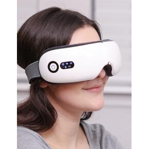 Intelligent Eye Massager, Vibrating Eye Mask for Dry Eyes, Black