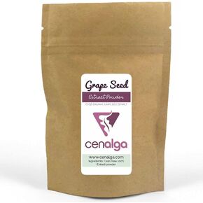 Cenalga Organic Grape Seed Extract Powder - 100% Pure - 200+ Servings per Pouch - Antioxidant - Superfood - GMO-Free -Vegan (1.5 oz) in Saudi Arabia