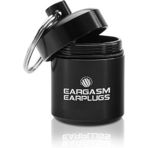 حقيبة حمل سدادات الأذن رائعة لسدادات الأذن والحبوب - أسود in Kuwait