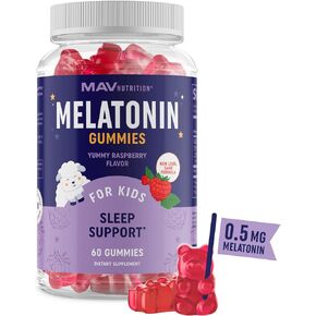 Magnesium Calming Gummies for Kids Relaxation & Natural Wake-Sleep Cycles | Relaxing Magnesium for Kids with Chamomile & Lemon Balm | Non-GMO, Gluten-Free, Third-Party Tested | Calm Gummies 60ct
