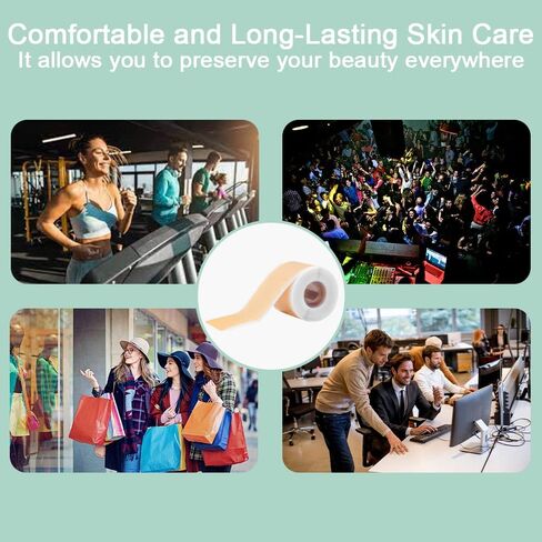 أوراق الندبات المصنوعة من السيليكون - شريط الندبات السيليكون القابل لإعادة الاستخدام، شريط الندبات الجراحية، الحروق، العمليات القيصرية، الجدرة، الصدمات وحب الشباب - إزالة الندبات بدون ألم - علاج احترافي للندبات in Kuwait