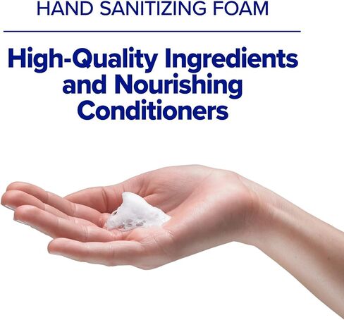 مجموعة المبتدئين من رغوة مطهر اليد المتقدمة من بوريل ES4، 1 - 1200 مل من رغوة مطهر خالية من العطور + 1 - موزع مطهر يدوي من الجرافيت من بوريل ES4 (عبوة من قطعة واحدة) - 5053-1G in Kuwait