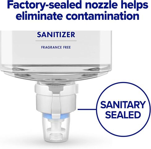 مجموعة المبتدئين من رغوة مطهر اليد المتقدمة من بوريل ES4، 1 - 1200 مل من رغوة مطهر خالية من العطور + 1 - موزع مطهر يدوي من الجرافيت من بوريل ES4 (عبوة من قطعة واحدة) - 5053-1G in Kuwait