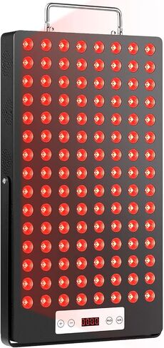 Red Light Therapy Device, Red 660nm & Near Infrared 850nm Infrared Light Therapy for Body, Light Therapy Panels with Adjustable Stand, 60pcs Dual Chips LEDs for Recovery and Skin Health. in Kuwait