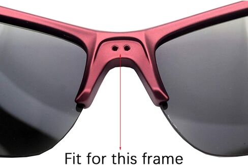 Saddle Bridge Nose Pads,BEHLINE Soft Anti-Slip Replacement Bridge Strap Nosepads,U Shaped Eyeglasses Nose Piece for Cycling Sunglasses Sports Glasses in Kuwait