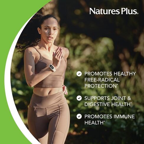 NaturesPlus PRO Longvida Curcumin 1000 mg - 30 قرصًا - يعزز الحماية الصحية من الجذور الحرة - غير معدل وراثيًا، نباتي وخالي من الغلوتين - 30 وجبة in Saudi Arabia