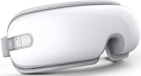 MEMASA Eye Massager, Gifts for Women, Bluetooth Music, Heated and Compression Eye Massage Mask for Relax Eye Strain, Dry Eyes and Improve Sleep, Ideal Gifts for Women/Men in Saudi Arabia