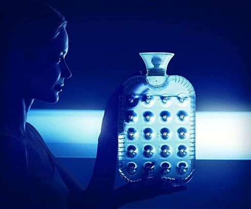 Fashy Clear Cushion Rubber Hot Water Bottle1.2L - Made in Germany in Kuwait