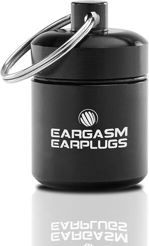 حقيبة حمل سدادات الأذن رائعة لسدادات الأذن والحبوب - أسود in Kuwait