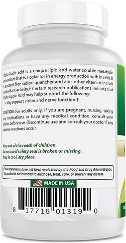 بيست ناتشورالز، حمض ألفا ليبويك، 200 ملغ، 120 كبسولة in Kuwait