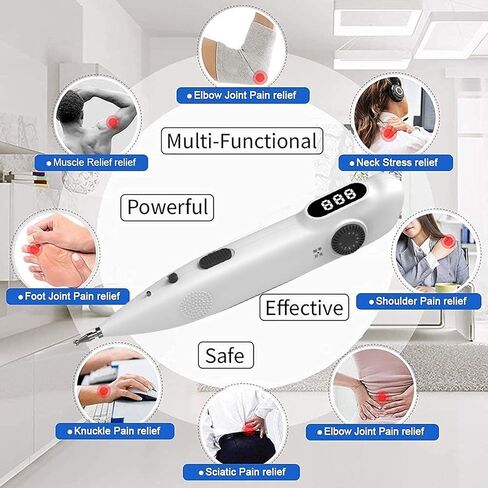 قلم تدليك إلكتروني لوخز بالإبر من بيتر آنجل، قلم تدليك إلكتروني للوخز بالإبر قلم قلم رفع لتخفيف الألم عند الظهر، قلم كهربائي للعلاج بالوخز بالإبر بالكهرباء in Kuwait