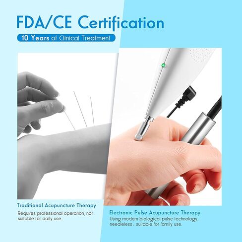 قلم تدليك إلكتروني لوخز بالإبر من بيتر آنجل، قلم تدليك إلكتروني للوخز بالإبر قلم قلم رفع لتخفيف الألم عند الظهر، قلم كهربائي للعلاج بالوخز بالإبر بالكهرباء in Kuwait
