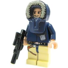 Han Solo (Hoth) - LEGO Star Wars Mini Figure with Short Blaster and Fur Hood in Saudi Arabia