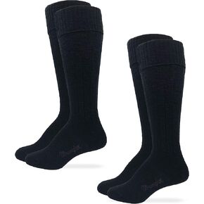 Wrangler Womens Knee High Turn Cuff Top Boot Socks 2 Pair Pack in Kuwait