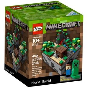 NEW LEGO CUUSOO MINECRAFT MICRO WORLD 21102 sealed nib nisb rare exclusive mobs in Saudi Arabia