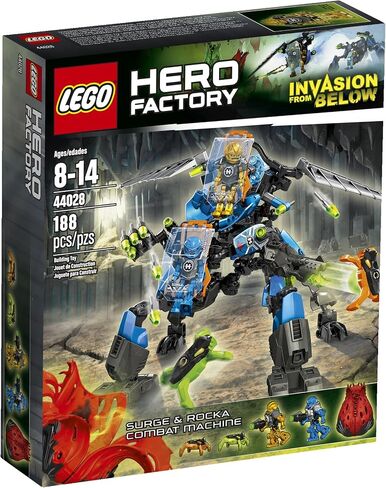 LEGO Hero Factory Surge & Rocka Combat Machine 44028 Building Set in Saudi Arabia