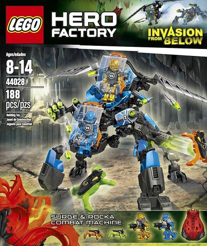 LEGO Hero Factory Surge & Rocka Combat Machine 44028 Building Set in Saudi Arabia