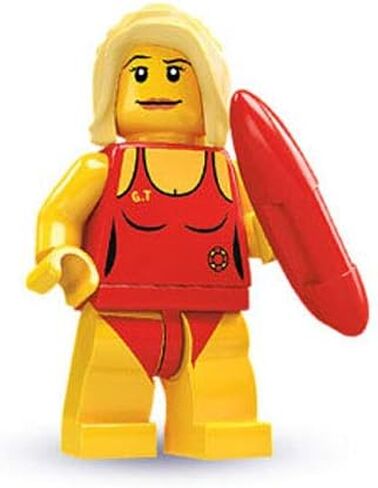 LEGO - Minifigures Series 2 - LIFEGUARD in Saudi Arabia