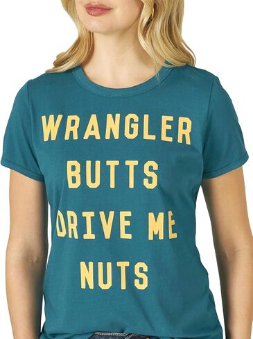 Wrangler Women's Short Sleeve Fitted Graphic T-Shirt's in Saudi Arabia