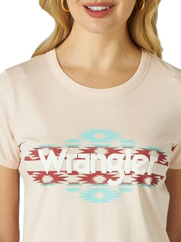 Wrangler Women's Short Sleeve Fitted Graphic T-Shirt's in Saudi Arabia