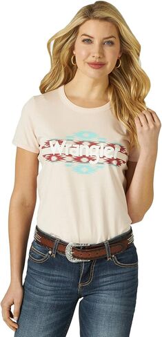 Wrangler Women's Short Sleeve Fitted Graphic T-Shirt's in Saudi Arabia