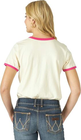 Wrangler Women's Short Sleeve Fitted Graphic T-Shirt's in Saudi Arabia